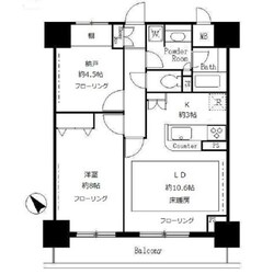 サンクレール荒川ブランガーデンの物件間取画像